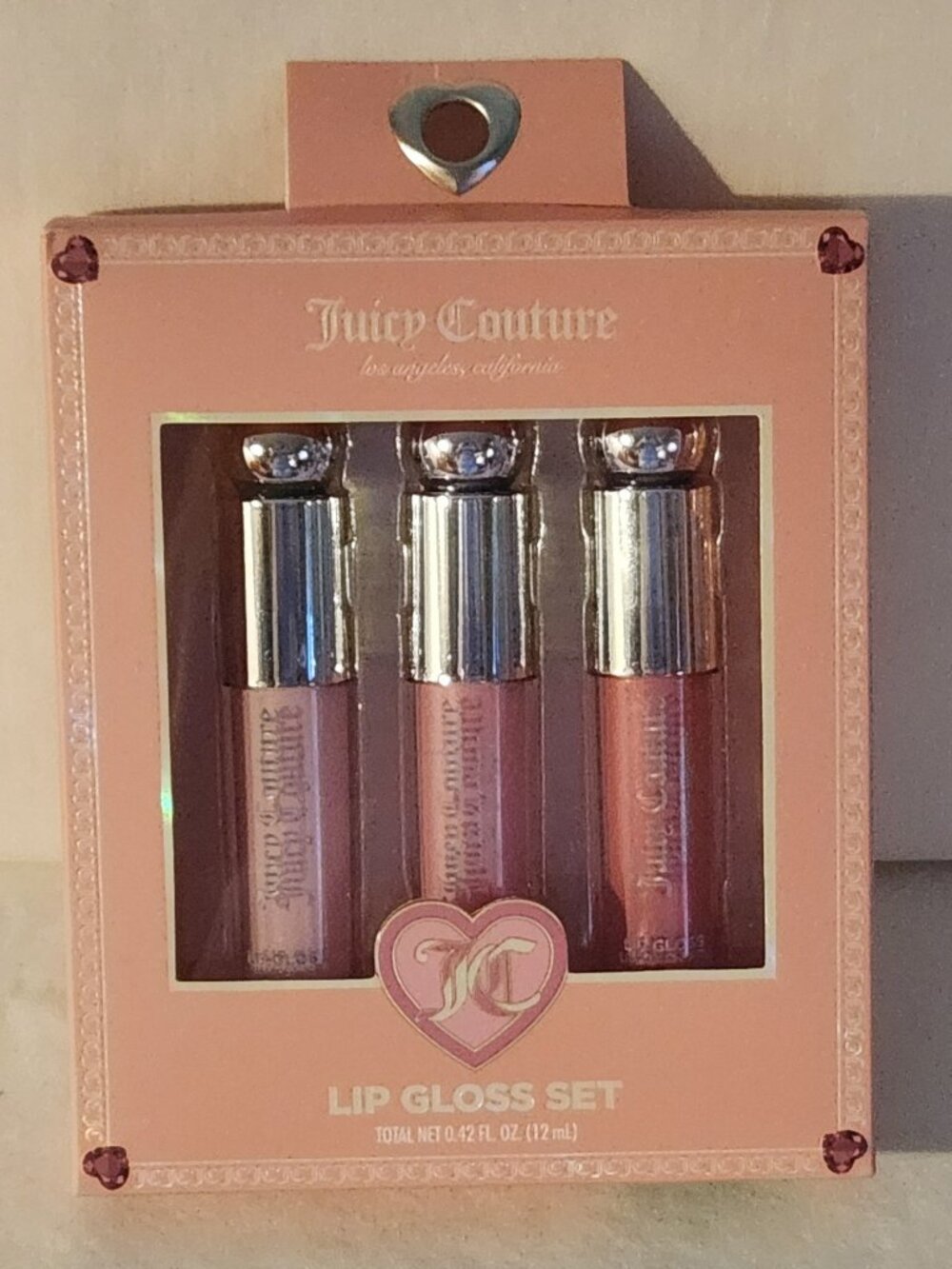 Juicy Couture Lip Gloss set sealed set of three NIP